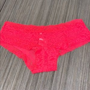 NWT Pink lace panties